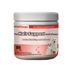 Enhance Your Dog's Skin, Coat & Nails with 60 Natural Treats for Nourishment, Hydration, Strength, and Protection